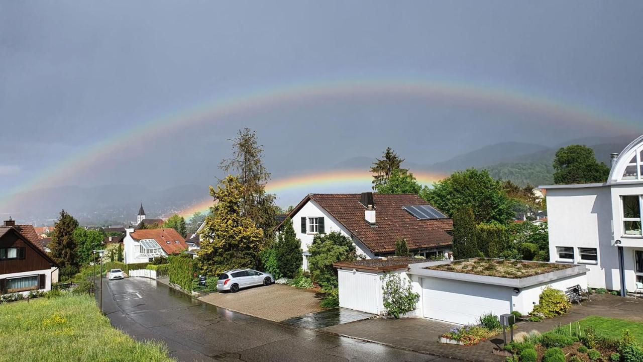 Rose-Marie'S Paradies Apartment Aesch ภายนอก รูปภาพ
